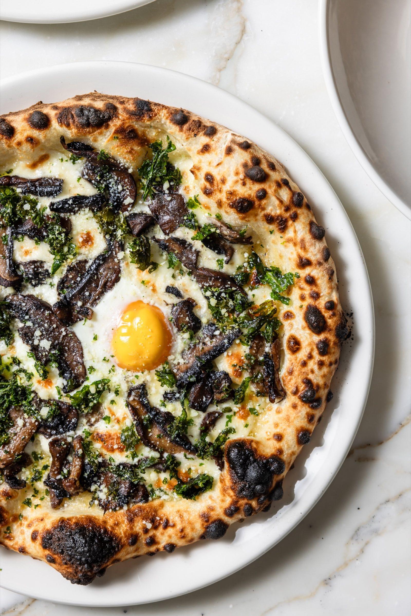 Woodfired pizza at The Observatory